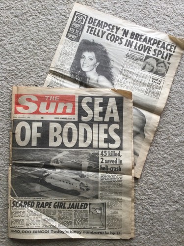 Sun newspaper 7th november - newspaper,
