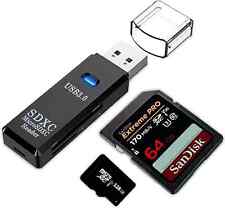 2 In 1 TF SD Card Reader USB