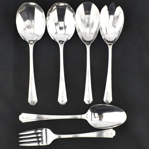 Vintage dorchester silver - 6x,