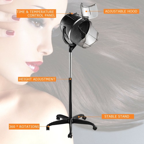 Portable salon hair dryer hood - salon,