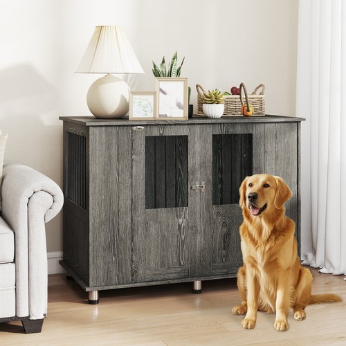 Pawhut dog crate kennel - dog, cage