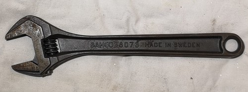 Adjustable spanner bahco no - bahco,