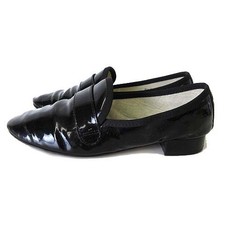 Repetto Michael Loafers Patent Shoes V829V Genuine Leather Black 22.7Cm