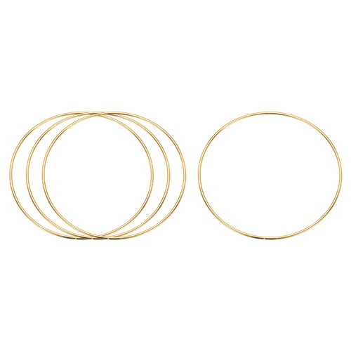 4pcs metal hoops for - hoops, crafts