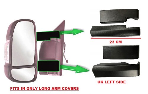 Wing mirror arm cover - wing, long