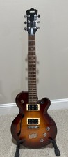Yamaha Electric Guitar AES620HB 2005 Semi Hollow Quilted Cherry Burst No Case