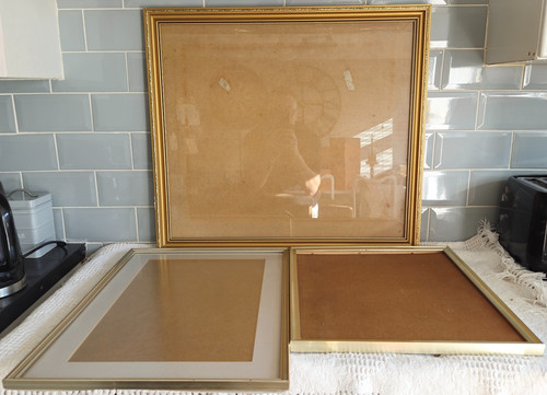 Vintage large gold - large,