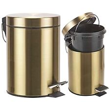 Stainless Steel 3L Pedal Bin