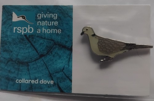 Rspb pin badge collared - badge, a