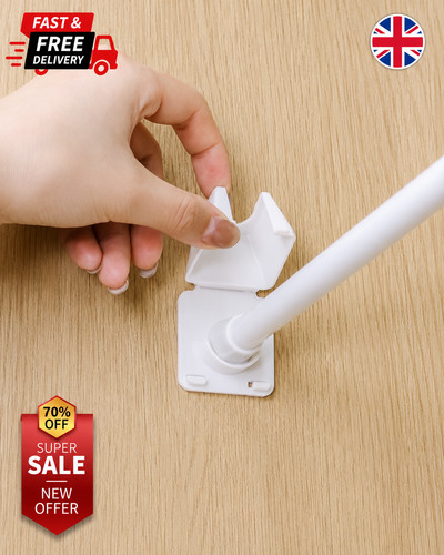 Curtain rod brackets self - 2x,