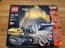 Lego Technic 8043 Motorised Escavator Complete Set, With Instructions (OOP)