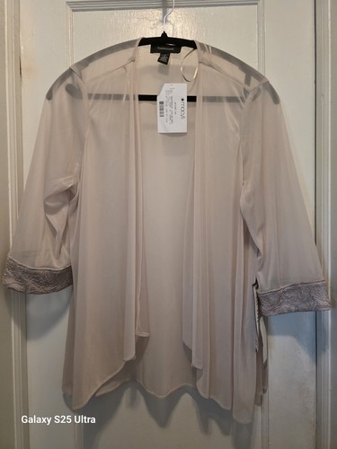 Richards sheer robe - r&m, size