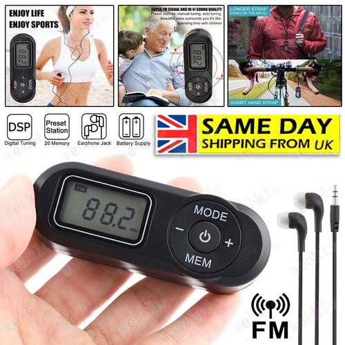 Pocket radio portable mini - pocket, fm