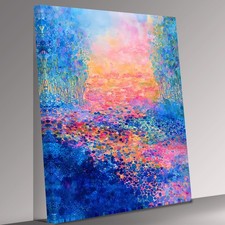 Gustav Klimt Beautiful Day Forest Canvas Print Wall Art Picture
