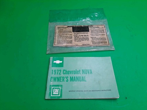 1972 chevrolet nova owners - chevrolet,