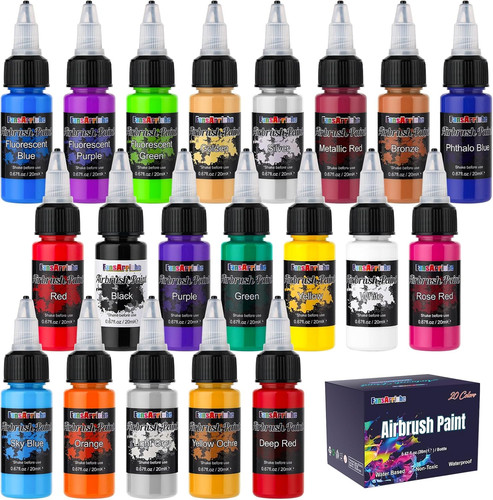 Airbrush paint colours - airbrush, 20