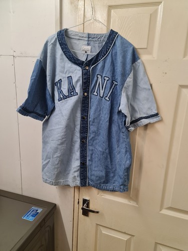 Men karl kani denim top - men's,