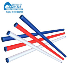 SET OF 10 New Plastic Show Jump poles 4.5kg with end caps