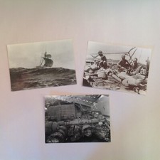 Vintage Lot of 3 Norwegian B&W