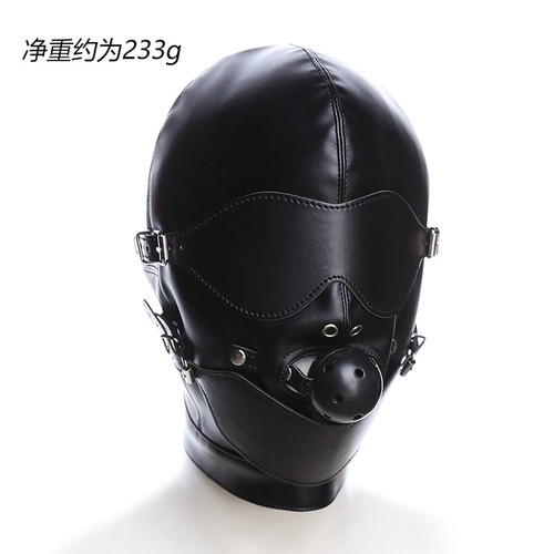 Mask ball mouth gag - mask,