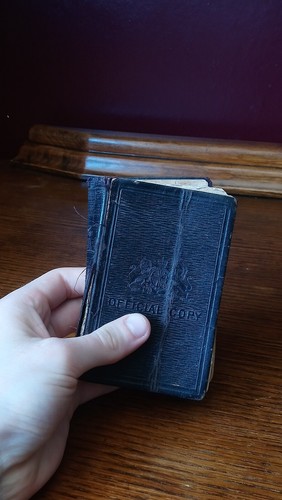 Antique official copy - "official, copy"