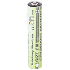 Replacement Battery Fits Sanyo Battery CR12600SE Size 2N, FDK CR12600SE 3 Vol
