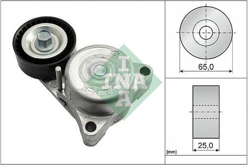 Belt tensioner ribbed - v-ribbed,