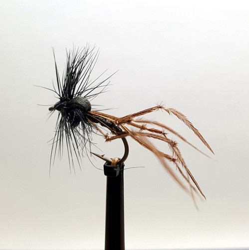 Black hoppers foam fly - 3,