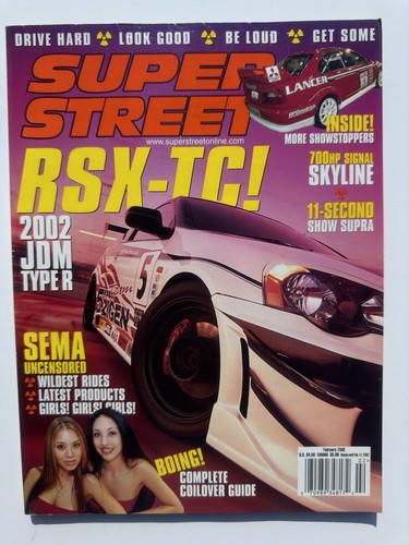 Super street magazine 2002 - magazine, 2/2002