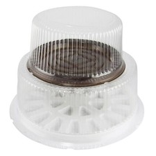 Large Clear Birthday Cake Domes! 8 and 10 inch Size!  Cheesecake Plastic Box