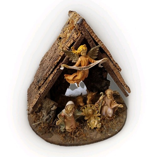 Nativity set vintage made - nativity,