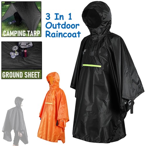 Adult rain poncho waterproof - rain,