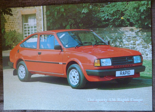 Skoda rapid 136 coupé - rapid, uk