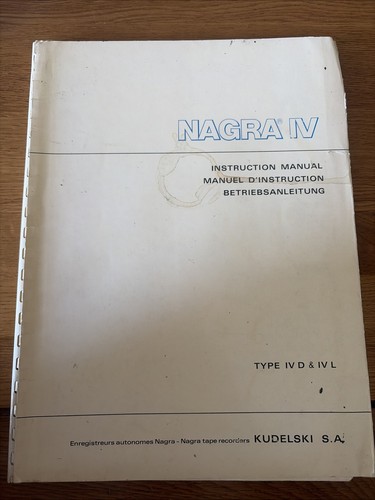 Nagra tape recorder - tape,