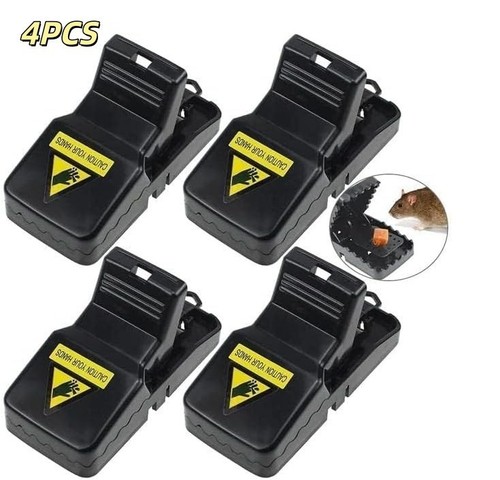 Large 4pack rat traps - 4pack,