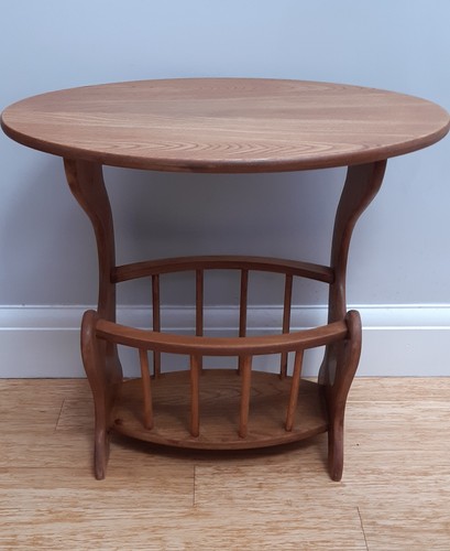 Rustic scandinavian side - side, table