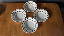 4x Vintage Mid Century Hostess