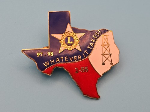 Pin badge lions club - pin,