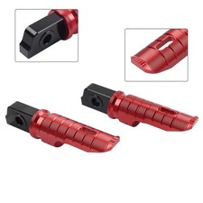 Red Front Footrests Foot Peg