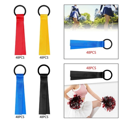 48x cheerleader pom - poms, name