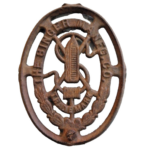 Antique cast iron singer - antique,
