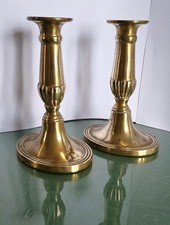Antique Brass Candlesticks