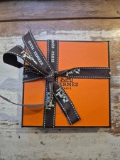 Hermes Enamel Bangle. Thin Gold shank , Black and white enamel pattern