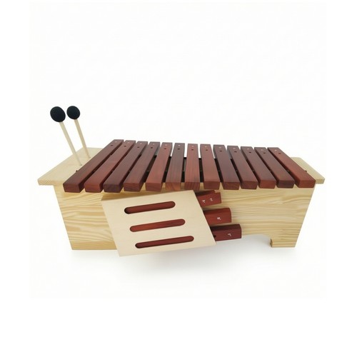 Wooden xylophone educational - wooden,