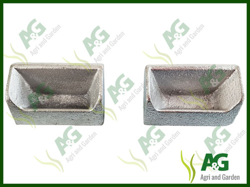 Weld cleat dual wheel - cleat, suits