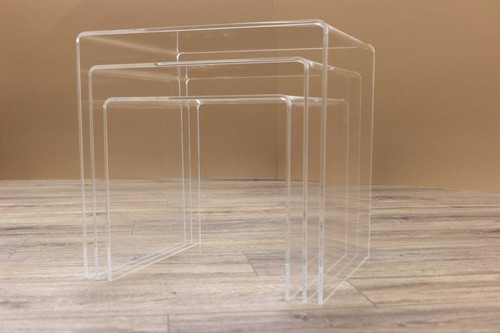 Acrylic nest tables - nest, of
