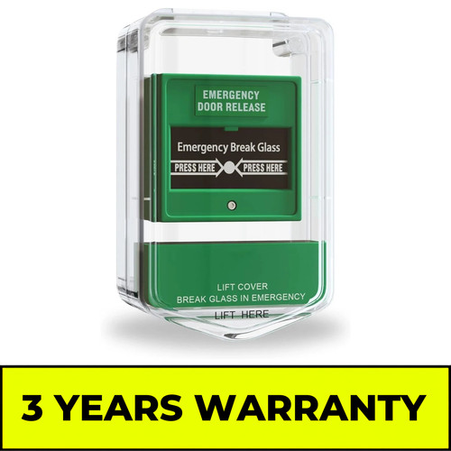 Emergency door release - door,