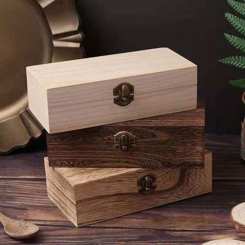 Retro style wooden storage - storage, box