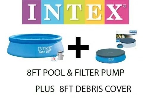 Intex 8ft pool filter pump - filter,