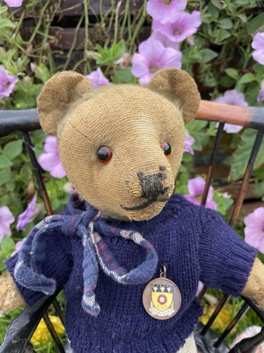 Teddy bear old antique - old,